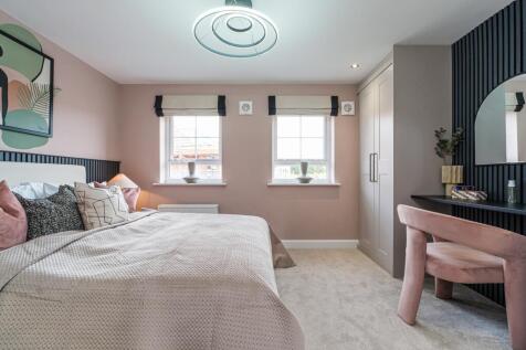 Interior shot of bed 1 in our 3 bed Knightwood home