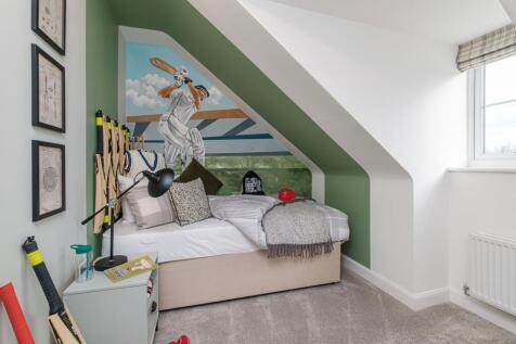 Interior view of of bed 3 in our Kingsville 4 bed home