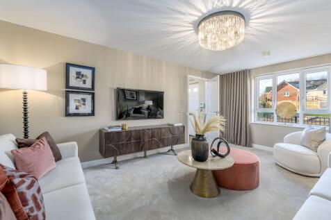 Lounge in 4 bedroom Harris house type