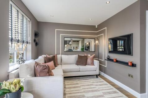 Family area in 4 bedroom Harris house type