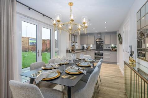 Kitchen/dining room in 4 bedroom Balloch house type