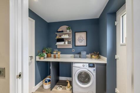 Utility room in 4 bedroom home