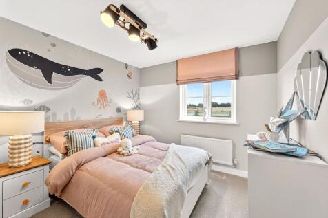 Double bedroom in Campbell show home