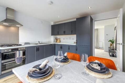 Kitchen/dining area in Durris home