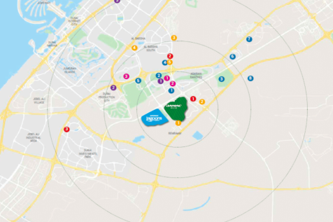 Map location