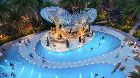 Communal pool