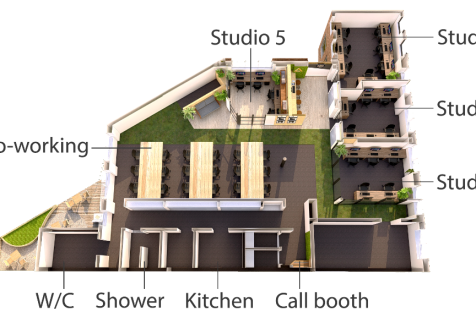 Second floor plan