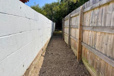 Walkway to rear garden