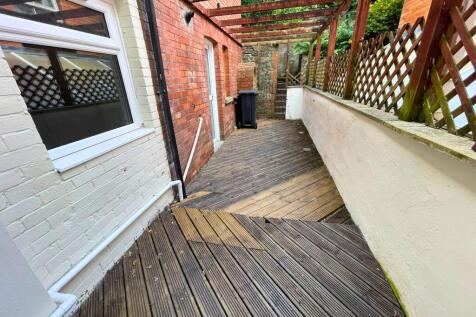 Rear courtyard