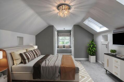 Master Bed CGI image