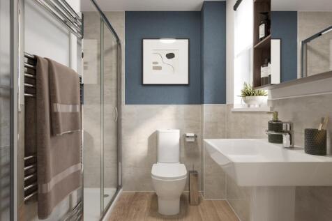 Internal CGI of the freiston en suite