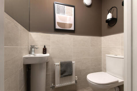 Inside view of Kingsley downstairs WC