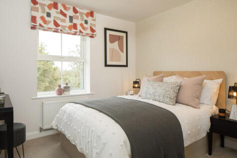 Bedroom in the Hadley 3 bedroom home