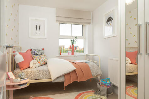 Bedroom in the Hadley 3 bedroom home
