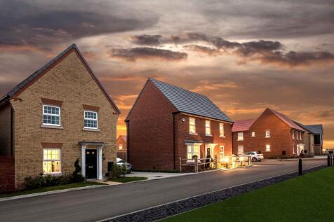Roman Walk street scene at dusk