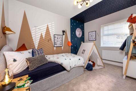 Hazelborough show home bedroom