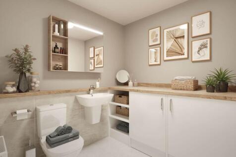 Downstairs toilet with extra storage