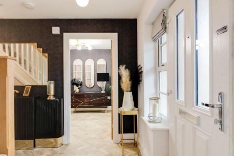 Spacious hallway