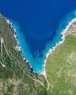 Famous beach