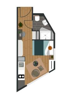 Show Flat 2 Floorpla