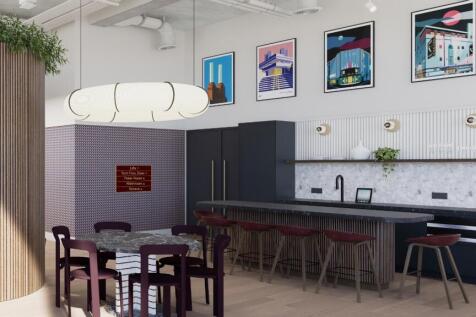 Co Living Area CGI