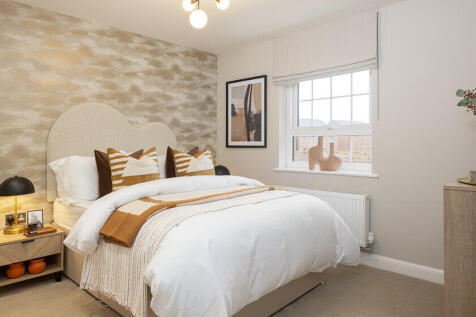 Bedroom in the Blyford 3 bedroom home