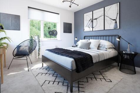 A second double bedroom sits to the front of the home