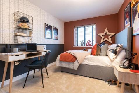 Large bedrooms with space to add plenty of storage
