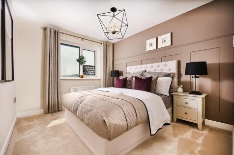 Spacious master bedroom