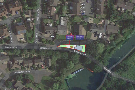 Area And Plot Measures Satellite - Land &#64; Dimples Lane  Garstang  Preston  PR3 1RD T202411181232.jpg