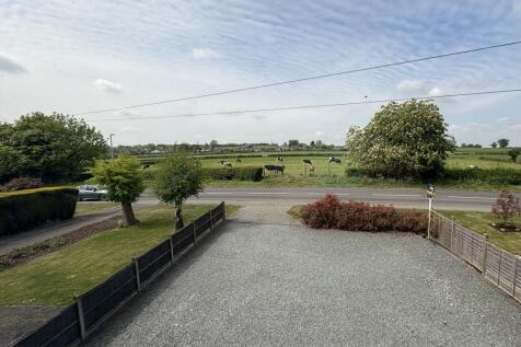 Driveway and view from front of property