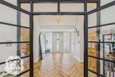 Entrance Hallway and Crittal Style French Doors