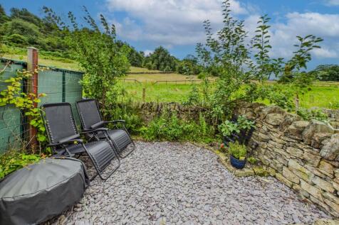 Private Seating Area with Serene Fields to the Rear