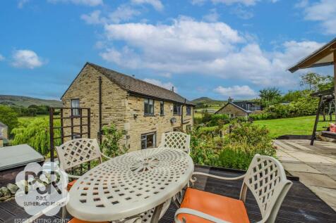Rear Garden - Raised Entertaining Area with Stunning Views