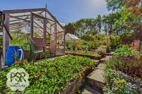 Allotment and Vegetable Patch with Two Greenhouses