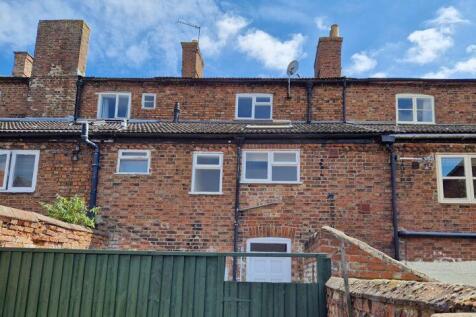 Rear of property