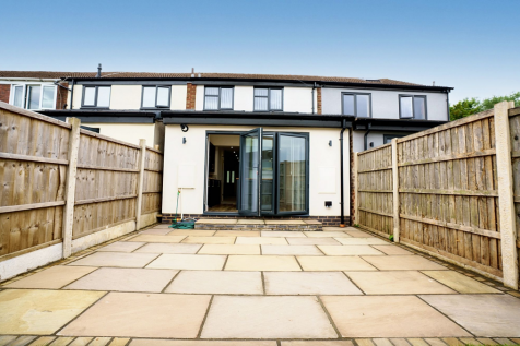 Rear of house