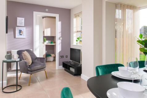 Utility room off the kitchen in The Milford 4 bedroom Show Home