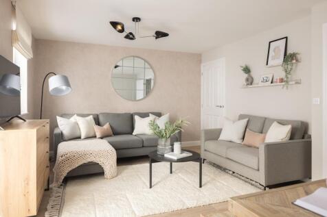 Lounge in 3 bed Portmore show home
