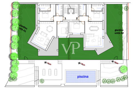 Building A - ground floor plan