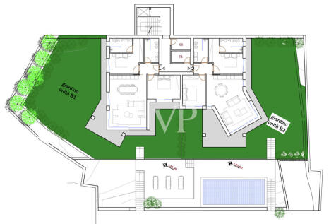 Building B - ground floor plan
