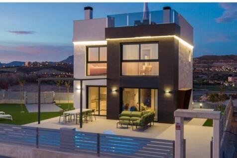 Front of villa