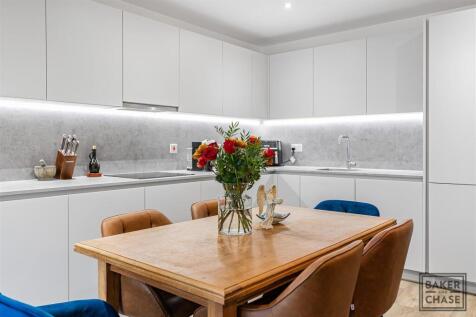 Open plan kitchen/living space