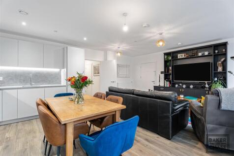 Open plan kitchen/living space