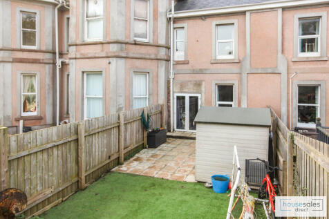 Rear of property