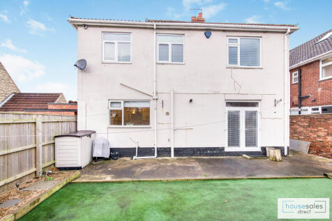 Rear of property