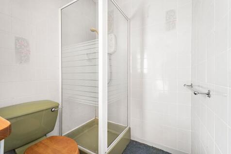 Shower in bathroom