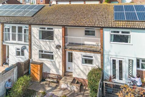 Rear of property