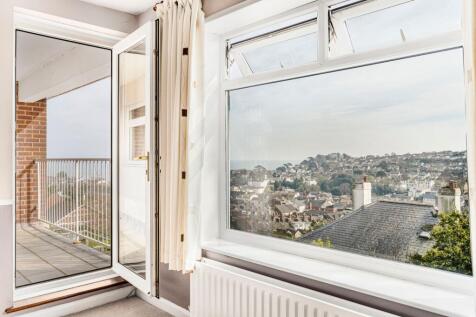 Views from living room with access onto balcony