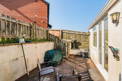 Rear patio